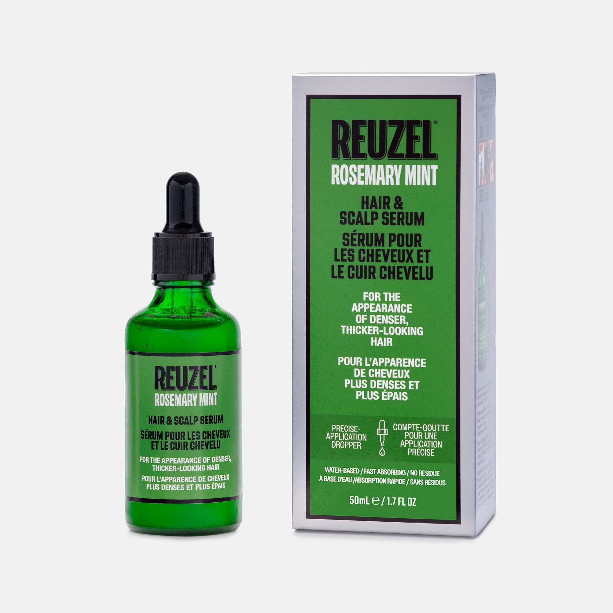 Siero per capelli e cuoio capelluto al rosmarino e menta